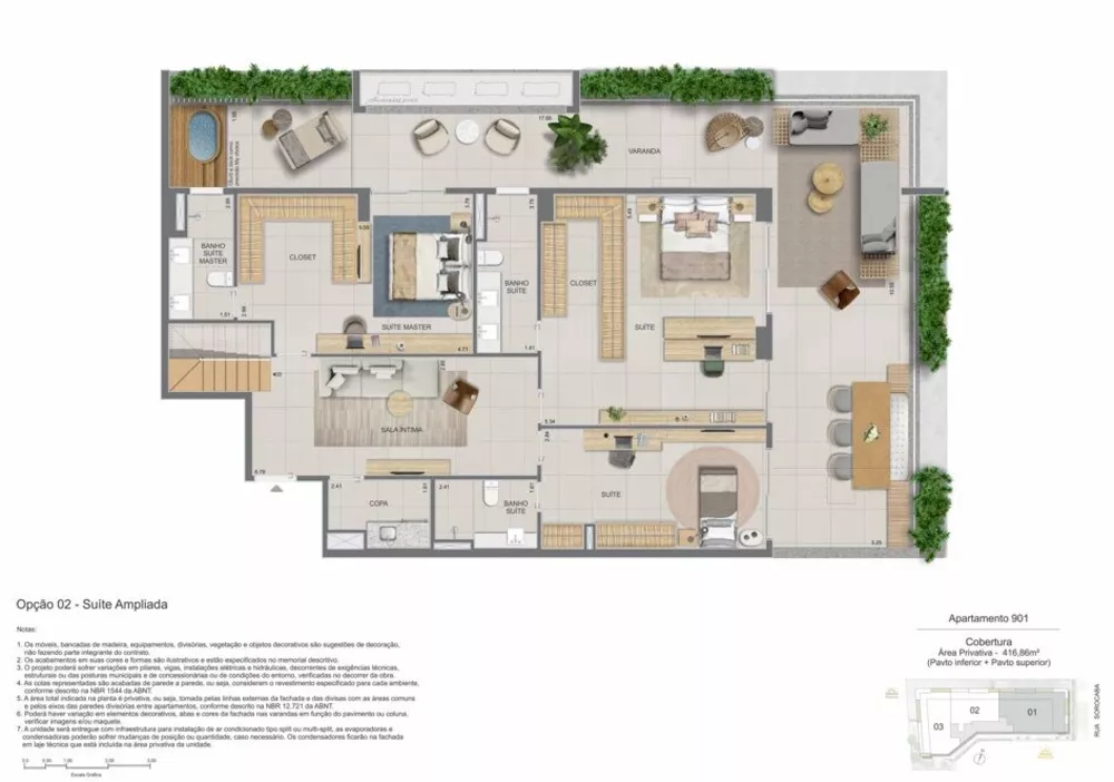 Apartamento, 3 quartos, 125 m² - Foto 22