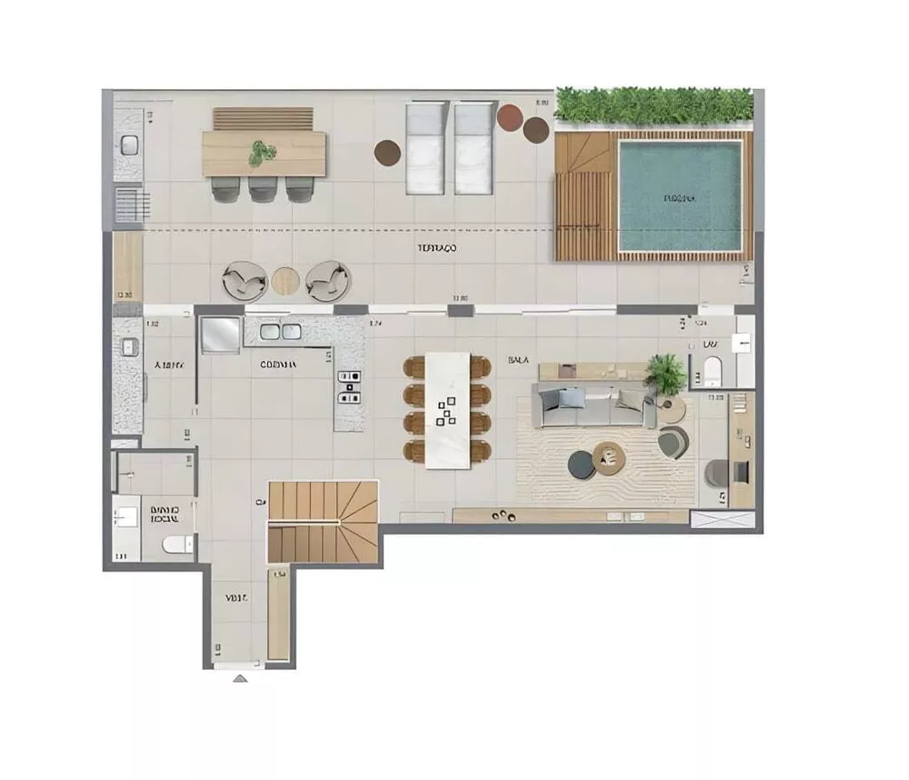 Apartamento, 3 quartos, 125 m² - Foto 42