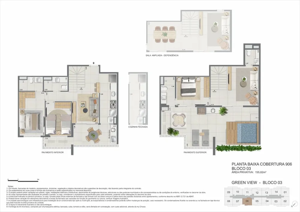 Apartamento, 3 quartos, 103 m² - Foto 88