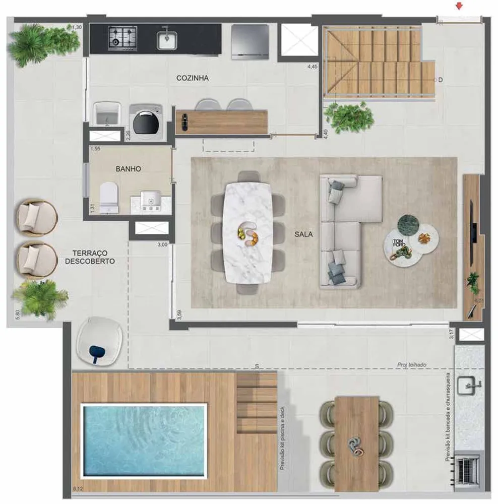 Cobertura, 2 quartos, 110 m² - Foto 104