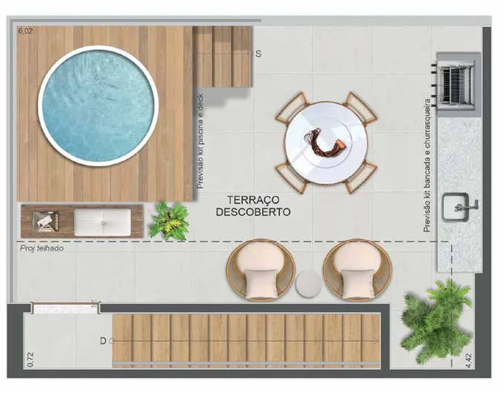 Cobertura, 2 quartos, 110 m² - Foto 48