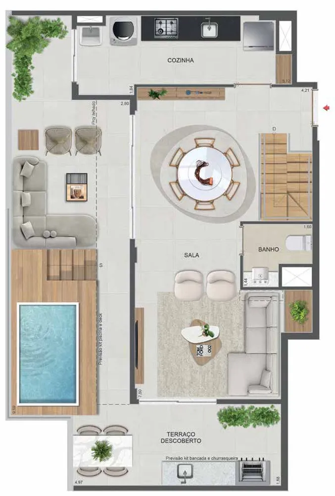 Cobertura, 2 quartos, 110 m² - Foto 95