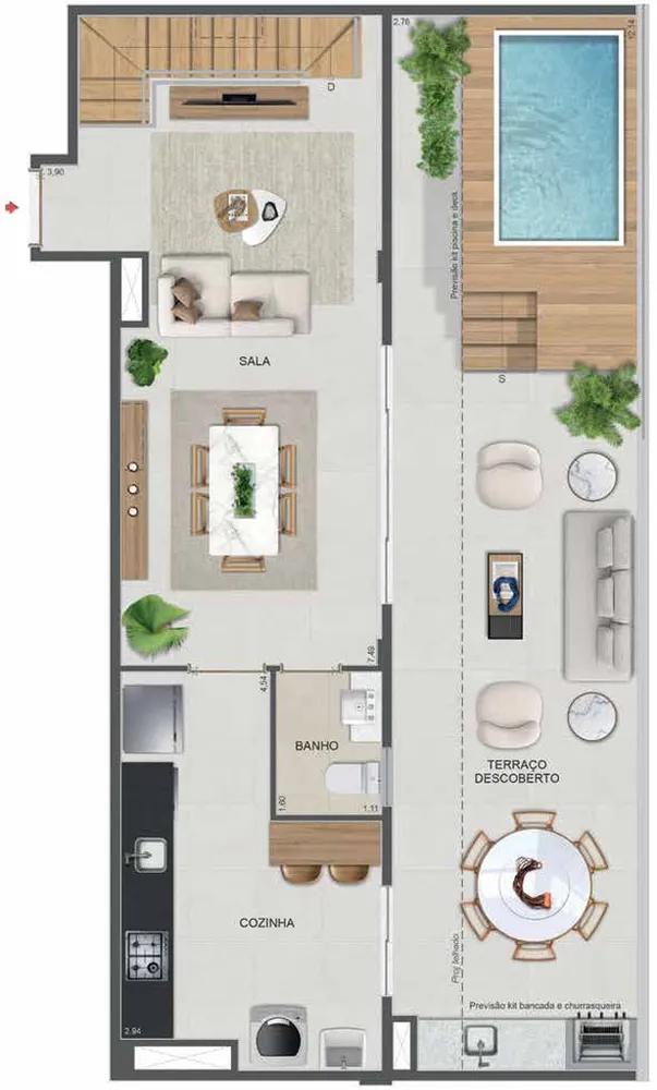 Cobertura, 2 quartos, 110 m² - Foto 91