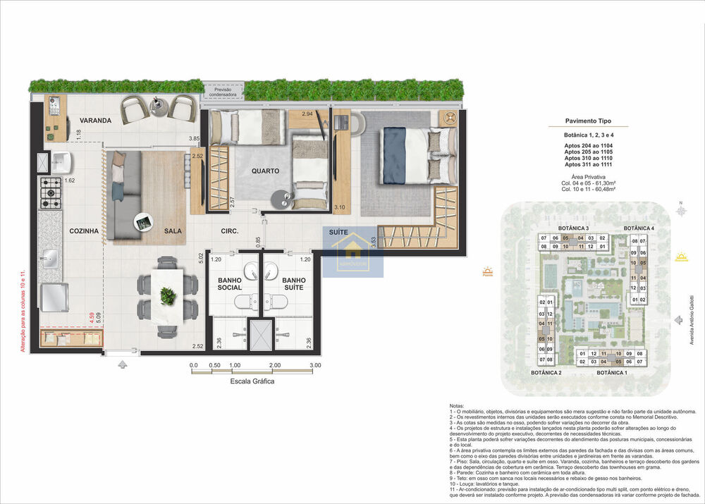 Apartamento, 2 quartos, 61 m² - Foto 17