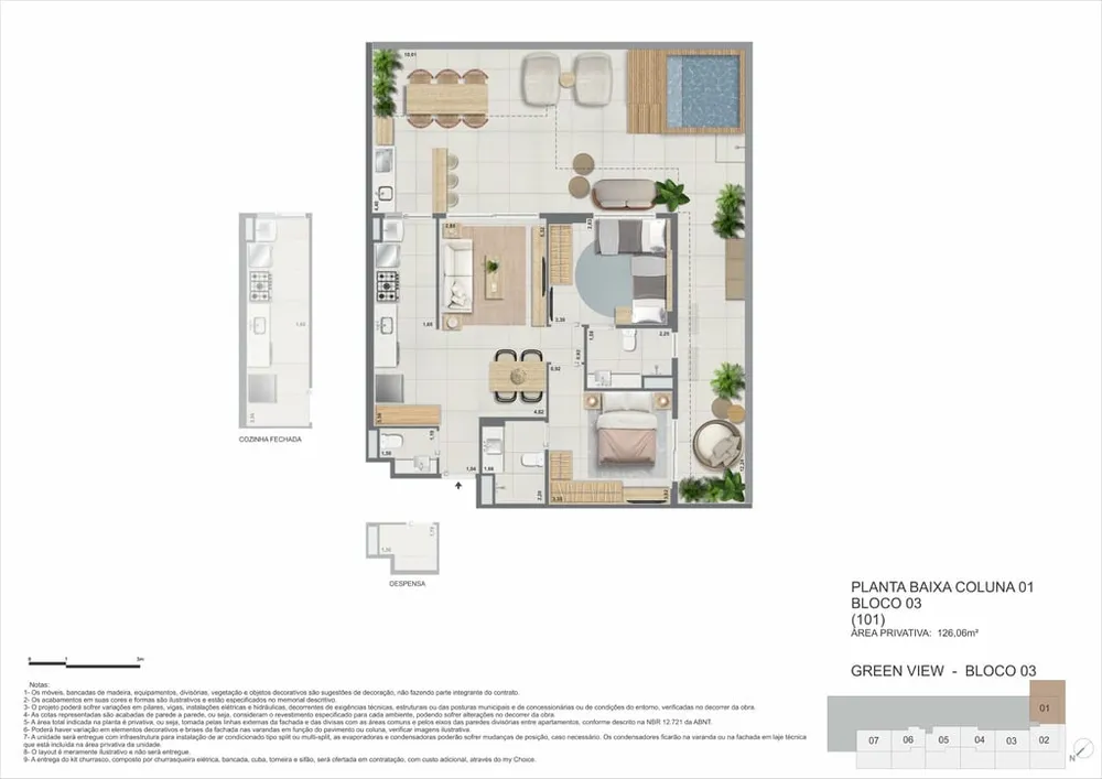 Cobertura, 3 quartos, 152 m² - Foto 26