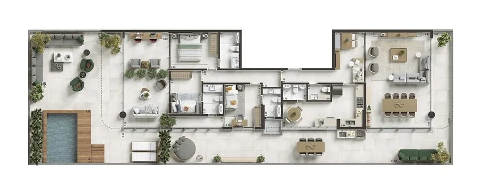 Apartamento, 3 quartos, 173 m² - Foto 23