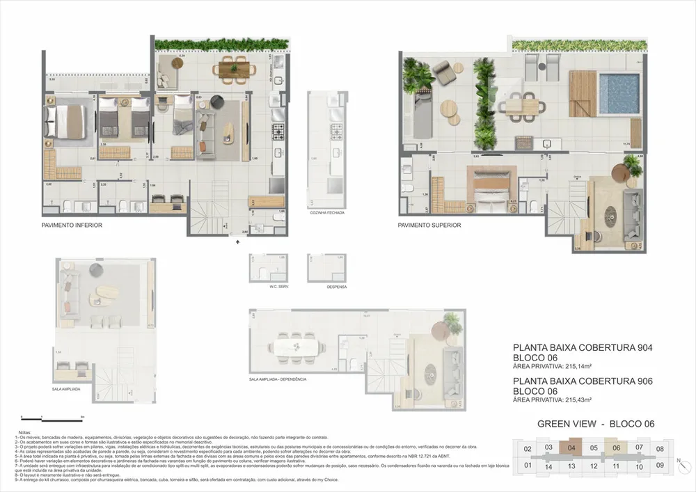 Apartamento, 2 quartos, 103 m² - Foto 99