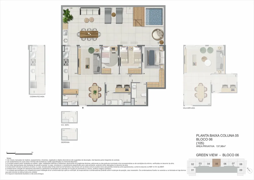 Apartamento, 2 quartos, 103 m² - Foto 83