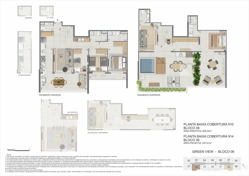 Apartamento, 2 quartos, 103 m² - Foto 96