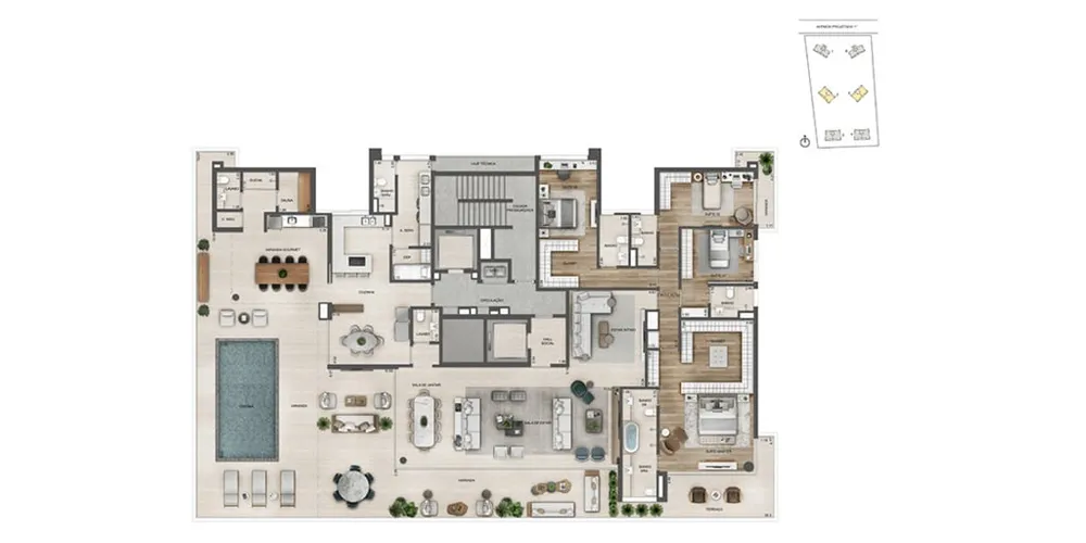 Apartamento, 4 quartos, 231 m² - Foto 21