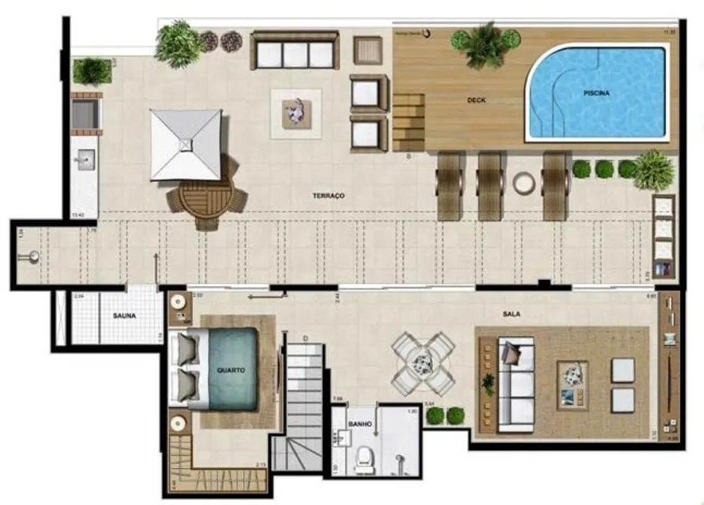 Cobertura, 5 quartos, 117 m² - Foto 48