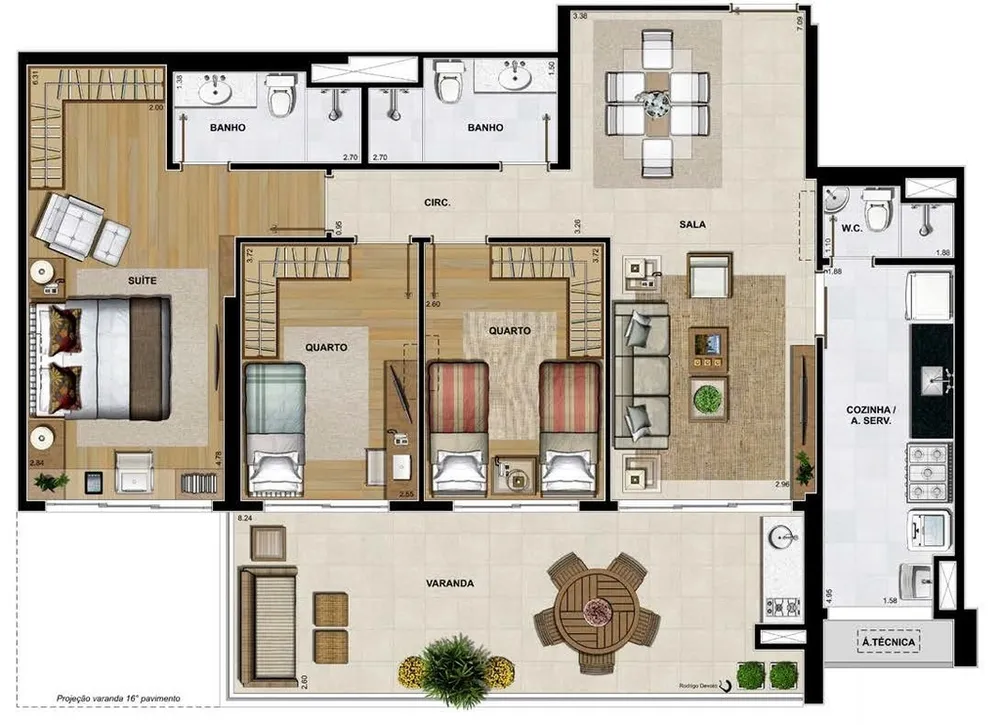 Cobertura, 5 quartos, 117 m² - Foto 28