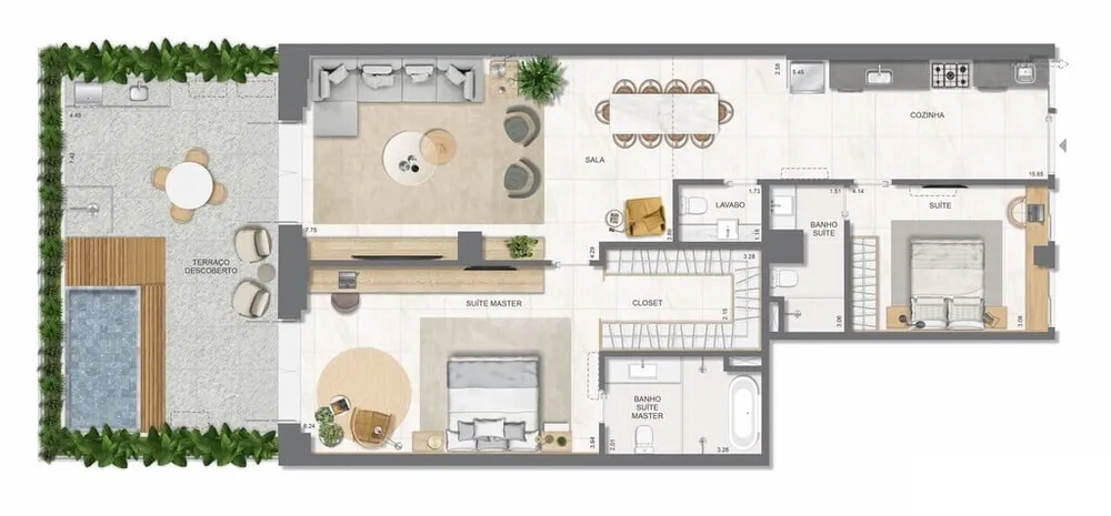 Apartamento, 4 quartos, 211 m² - Foto 110