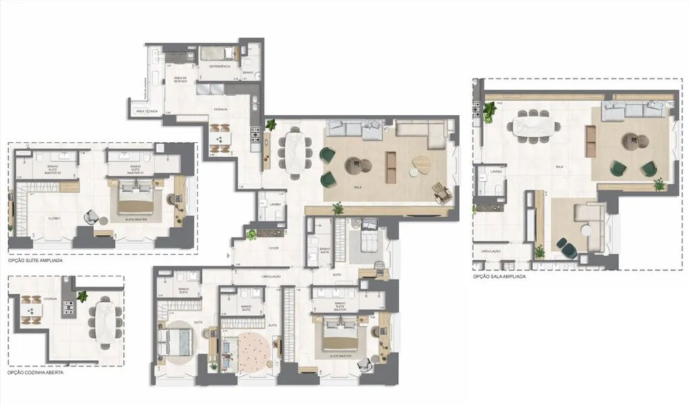 Apartamento, 4 quartos, 211 m² - Foto 41