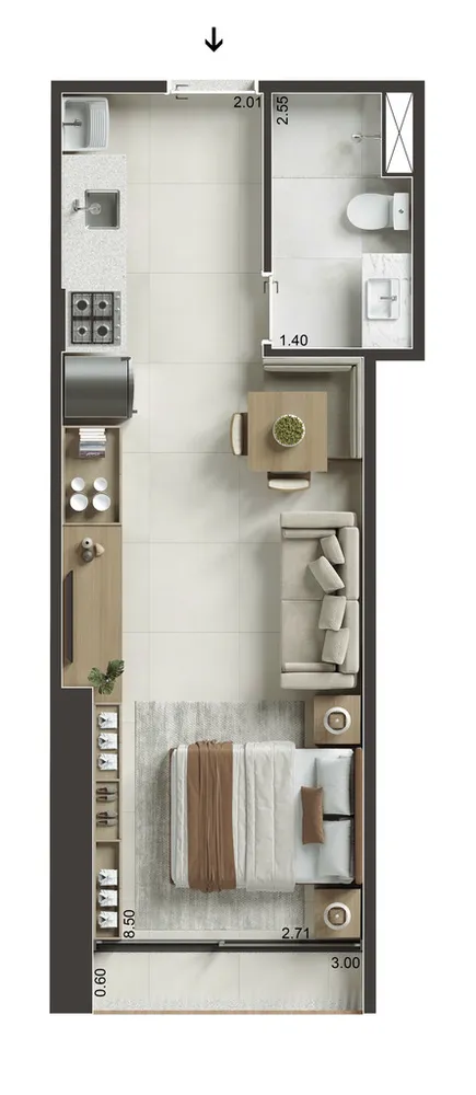 Apartamento, 1 quarto, 30 m² - Foto 27