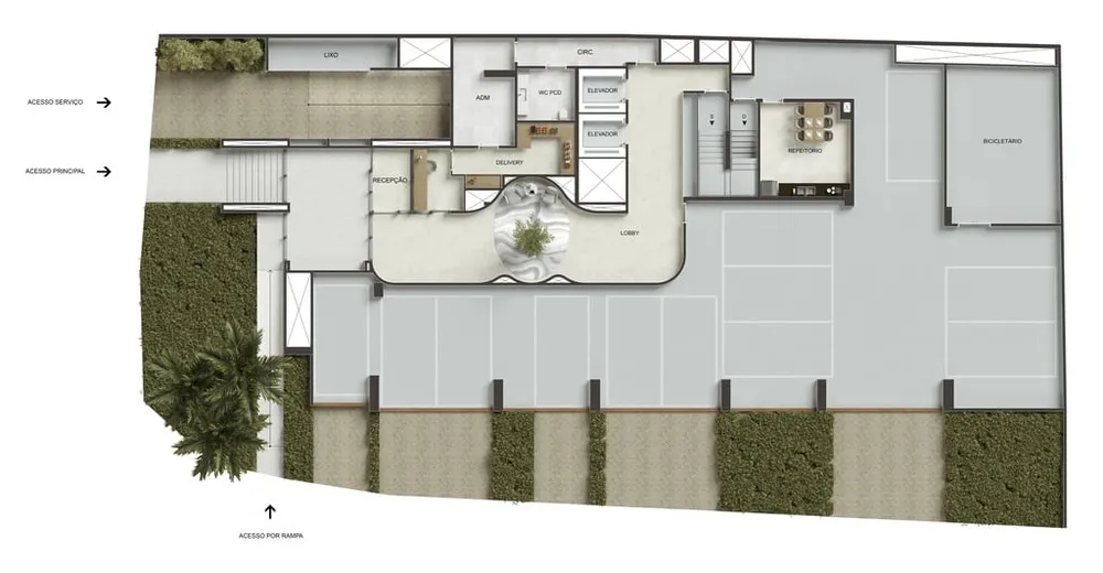 Apartamento, 1 quarto, 30 m² - Foto 47
