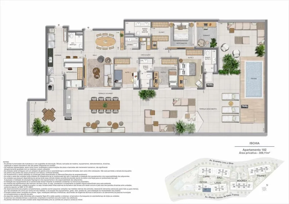 Cobertura, 3 quartos, 365 m² - Foto 30