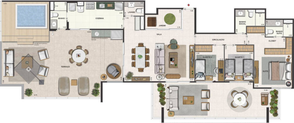 Apartamento, 3 quartos, 92 m² - Foto 4