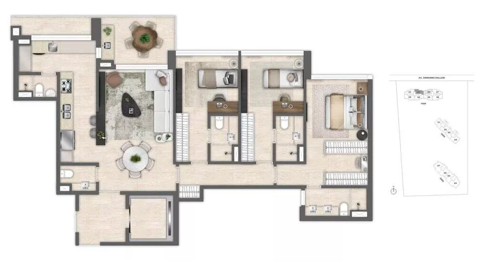 Cobertura, 4 quartos, 290 m² - Foto 51