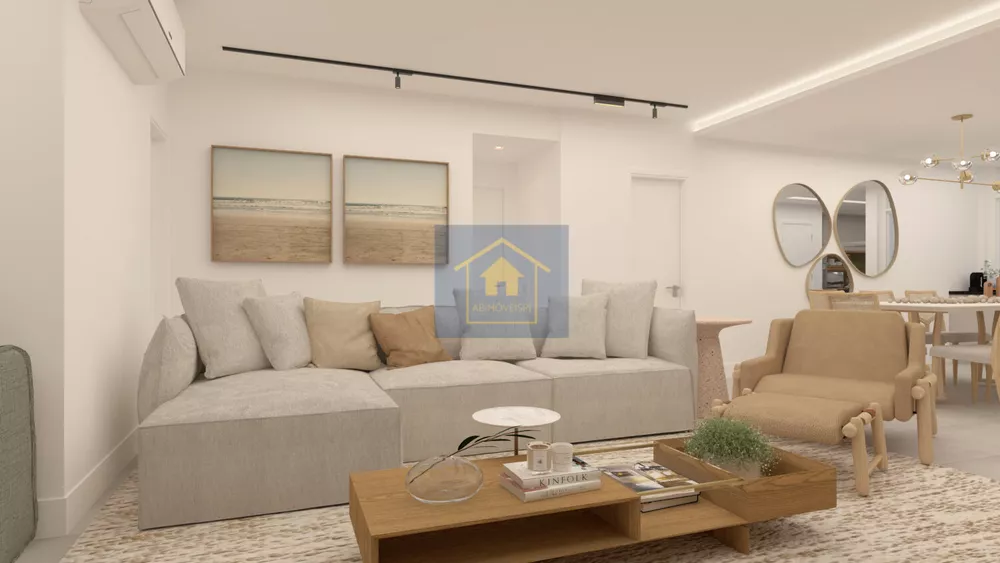 Apartamento à venda com 3 quartos, 135m² - Foto 3