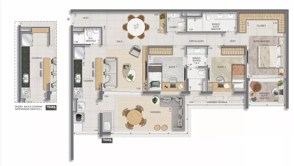 Apartamento, 3 quartos, 186 m² - Foto 25