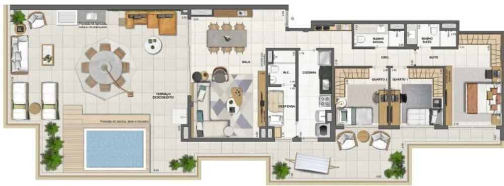 Apartamento, 4 quartos, 165 m² - Foto 136