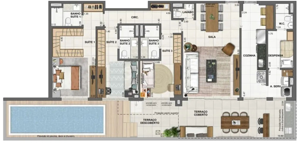 Apartamento, 4 quartos, 165 m² - Foto 94