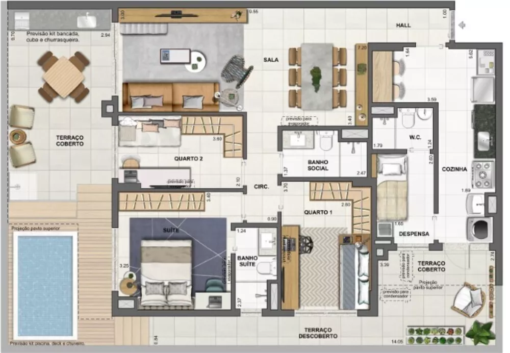 Apartamento, 2 quartos, 77 m² - Foto 26