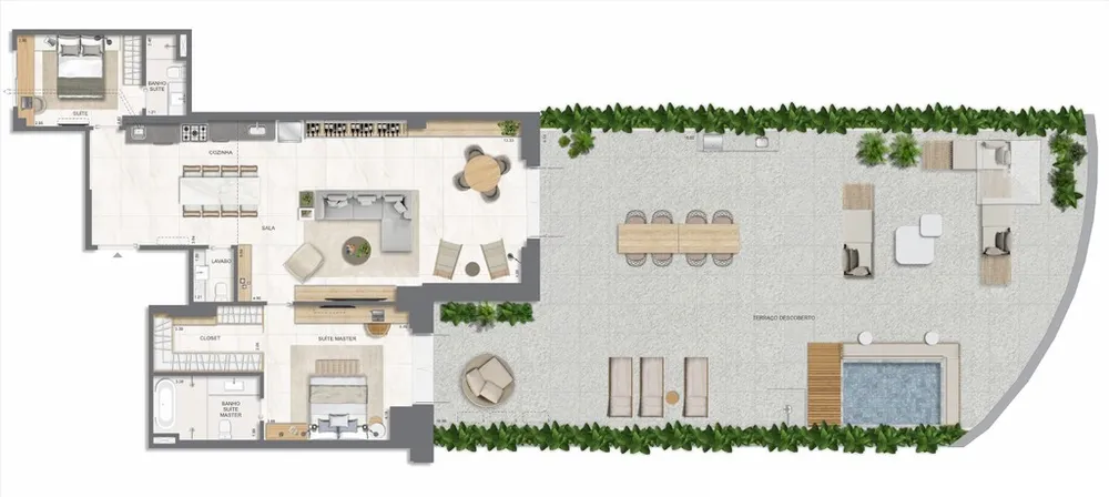 Apartamento, 4 quartos, 171 m² - Foto 170