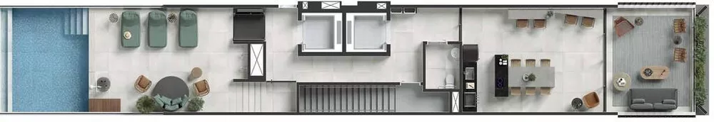 Apartamento, 1 quarto, 58 m² - Foto 5