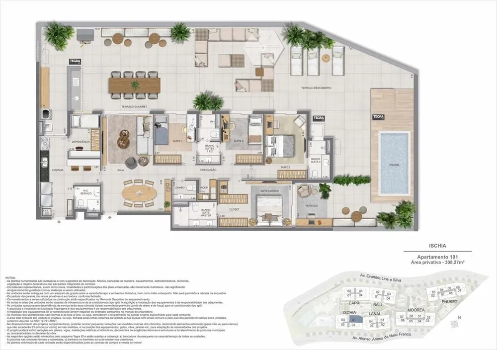 Apartamento, 3 quartos, 125 m² - Foto 40