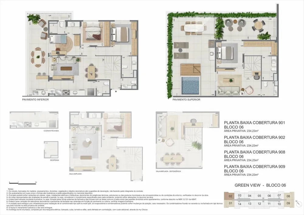 Cobertura, 4 quartos, 103 m² - Foto 101