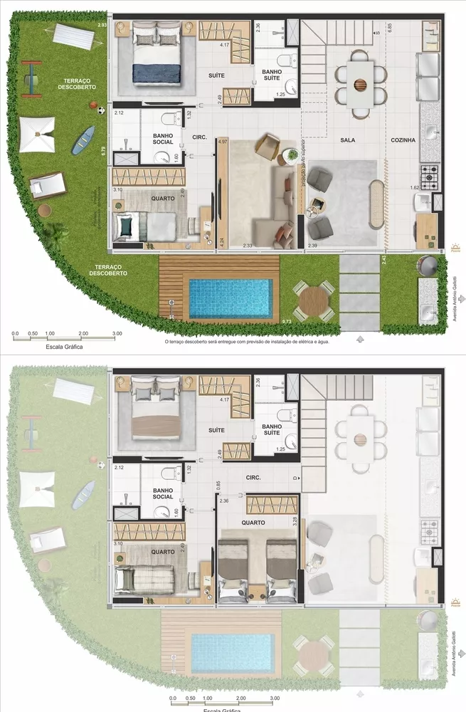 Apartamento, 2 quartos, 60 m² - Foto 3