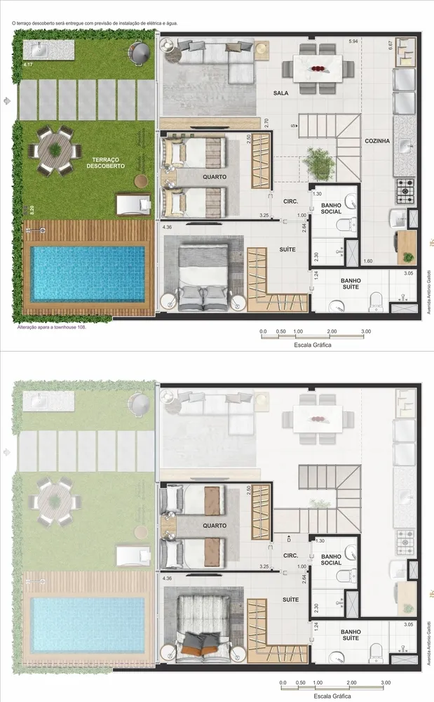 Apartamento, 2 quartos, 60 m² - Foto 112