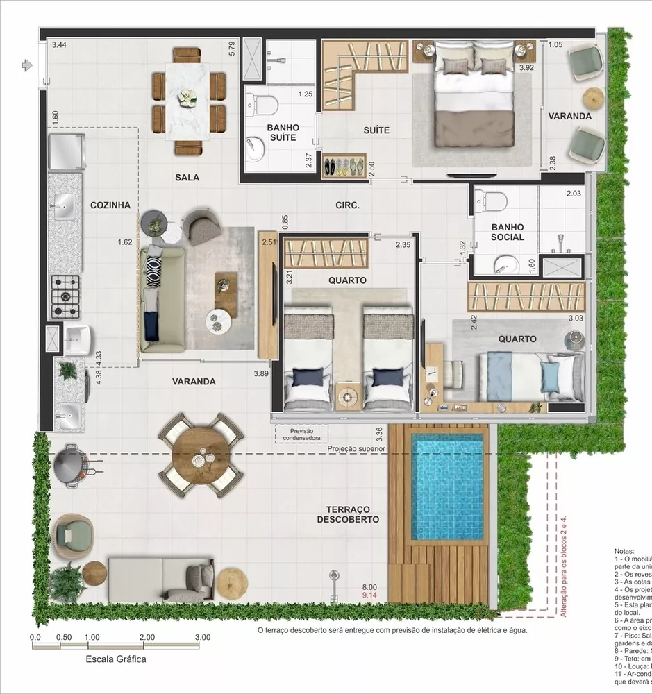 Apartamento, 2 quartos, 60 m² - Foto 46