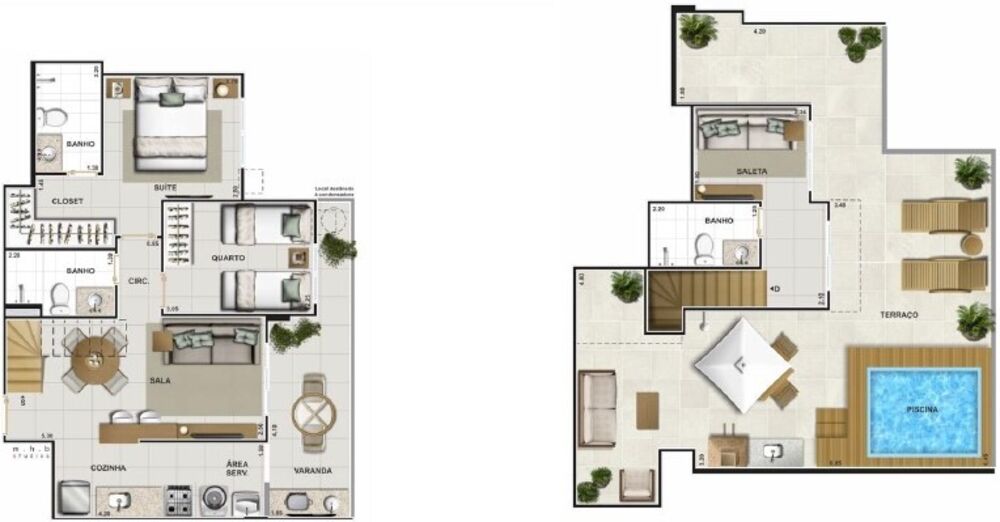 Cobertura à venda com 2 quartos, 112m² - Foto 15