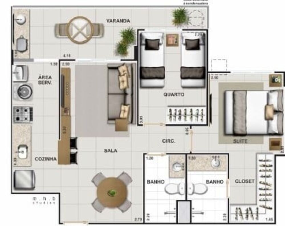 Cobertura à venda com 2 quartos, 112m² - Foto 12