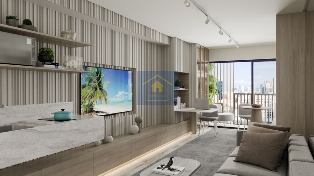 Apartamento à venda com 1 quarto, 34m² - Foto 8