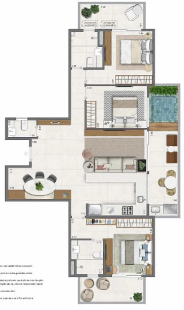 Apartamento, 3 quartos, 109 m² - Foto 30