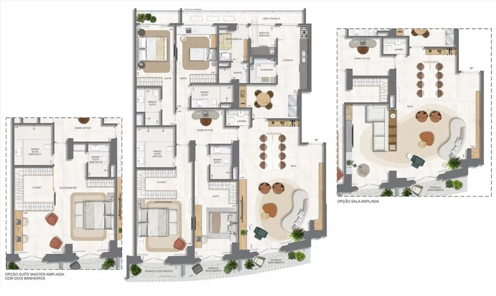 Apartamento, 3 quartos, 131 m² - Foto 81
