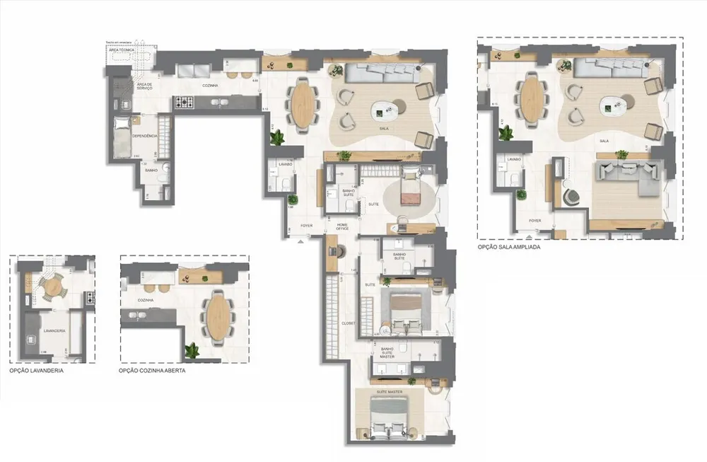 Apartamento, 3 quartos, 131 m² - Foto 48