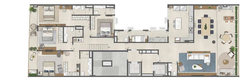 Apartamento, 4 quartos, 227 m² - Foto 35