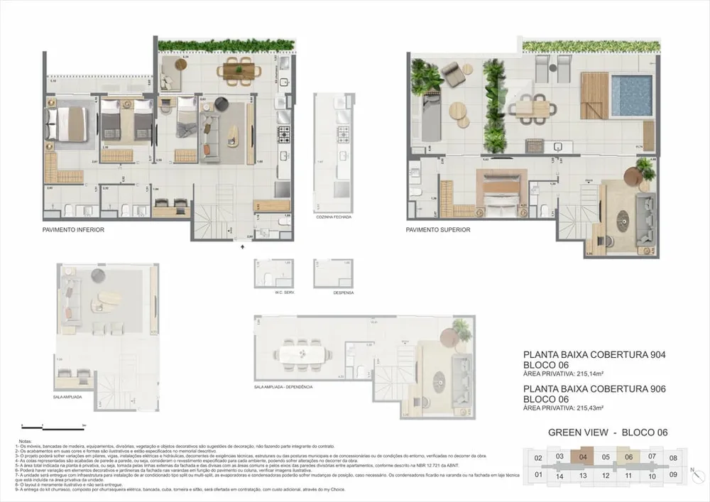 Cobertura, 4 quartos, 103 m² - Foto 99