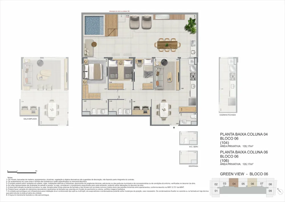 Cobertura, 4 quartos, 103 m² - Foto 82
