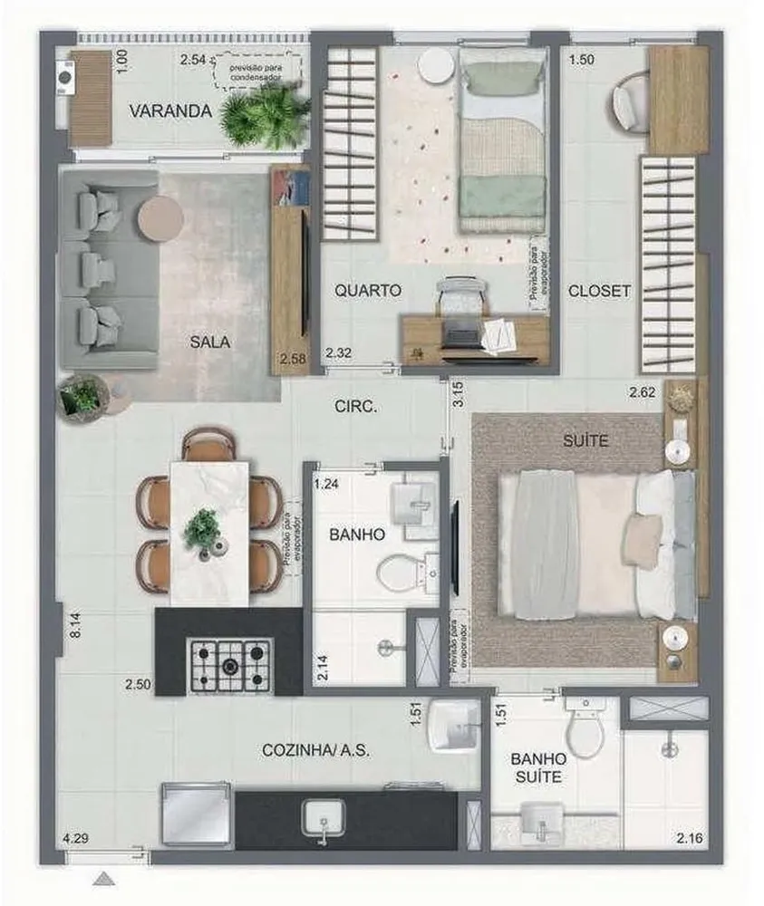 Cobertura, 3 quartos, 141 m² - Foto 28