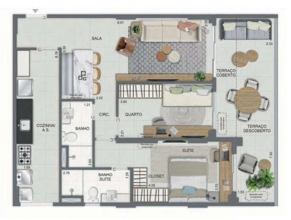 Cobertura, 3 quartos, 141 m² - Foto 37