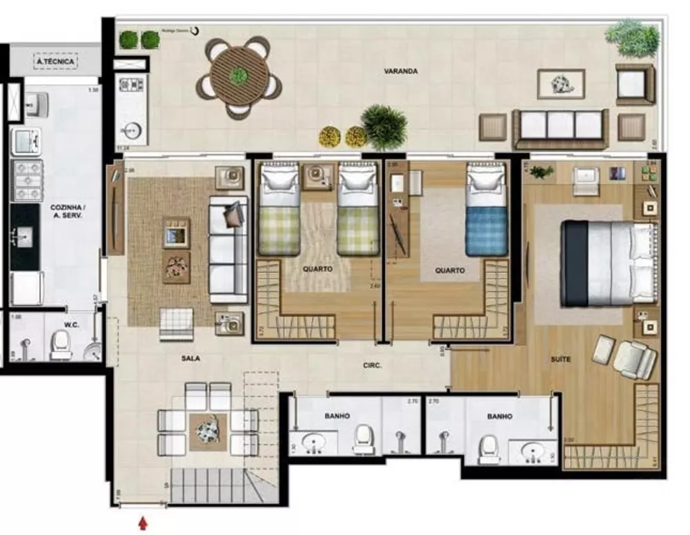 Cobertura, 4 quartos, 252 m² - Foto 47