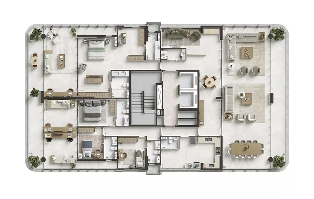 Apartamento, 3 quartos, 172 m² - Foto 23