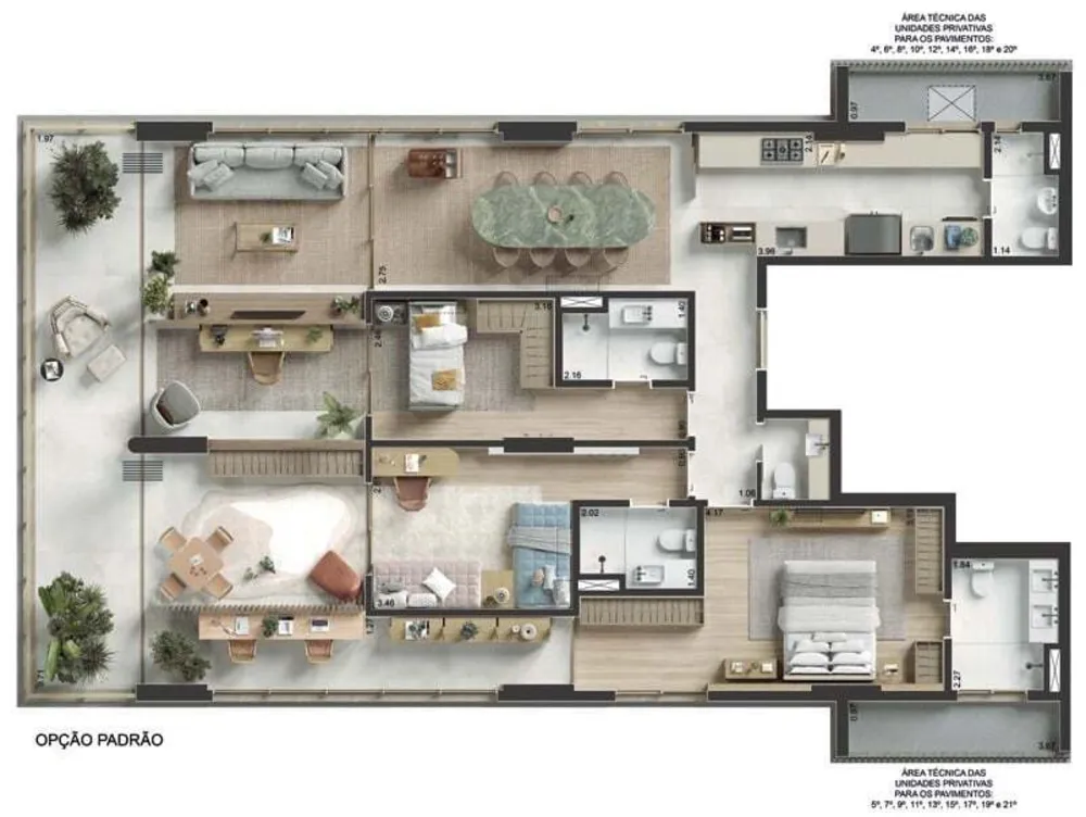 Cobertura, 3 quartos, 330 m² - Foto 21