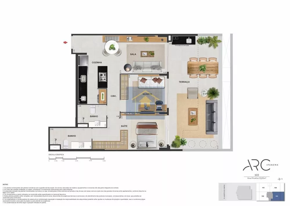 Apartamento, 2 quartos, 80 m² - Foto 5